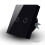 (Black) Standard Smart Light Switch WiFi 2 Gang Wireless Touch Sensor Remote Control Smart Switch with Power Statistics Function 5