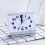 (Black) Silent Alarm Clock Quartz Movement Battery Alarm Clock Home Desk Table 6