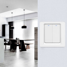 (2 Way) WiFi Smart Switch Bluetooth /Voice Control / Switch Work With Tuya APP Alexa Google Home 1/2/3 Way