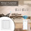 (2 Way) WiFi Smart Switch Bluetooth /Voice Control / Switch Work With Tuya APP Alexa Google Home 1/2/3 Way 6