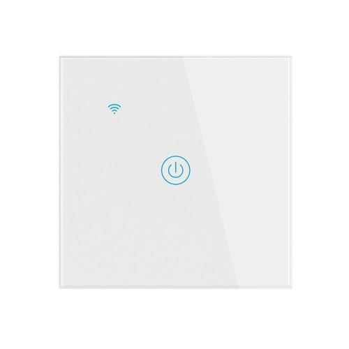 (4Gang) WiFi EU Standard Smart Switch Touch Key No Neutral Needed Switch Control 1/2/3/4 Gang 2