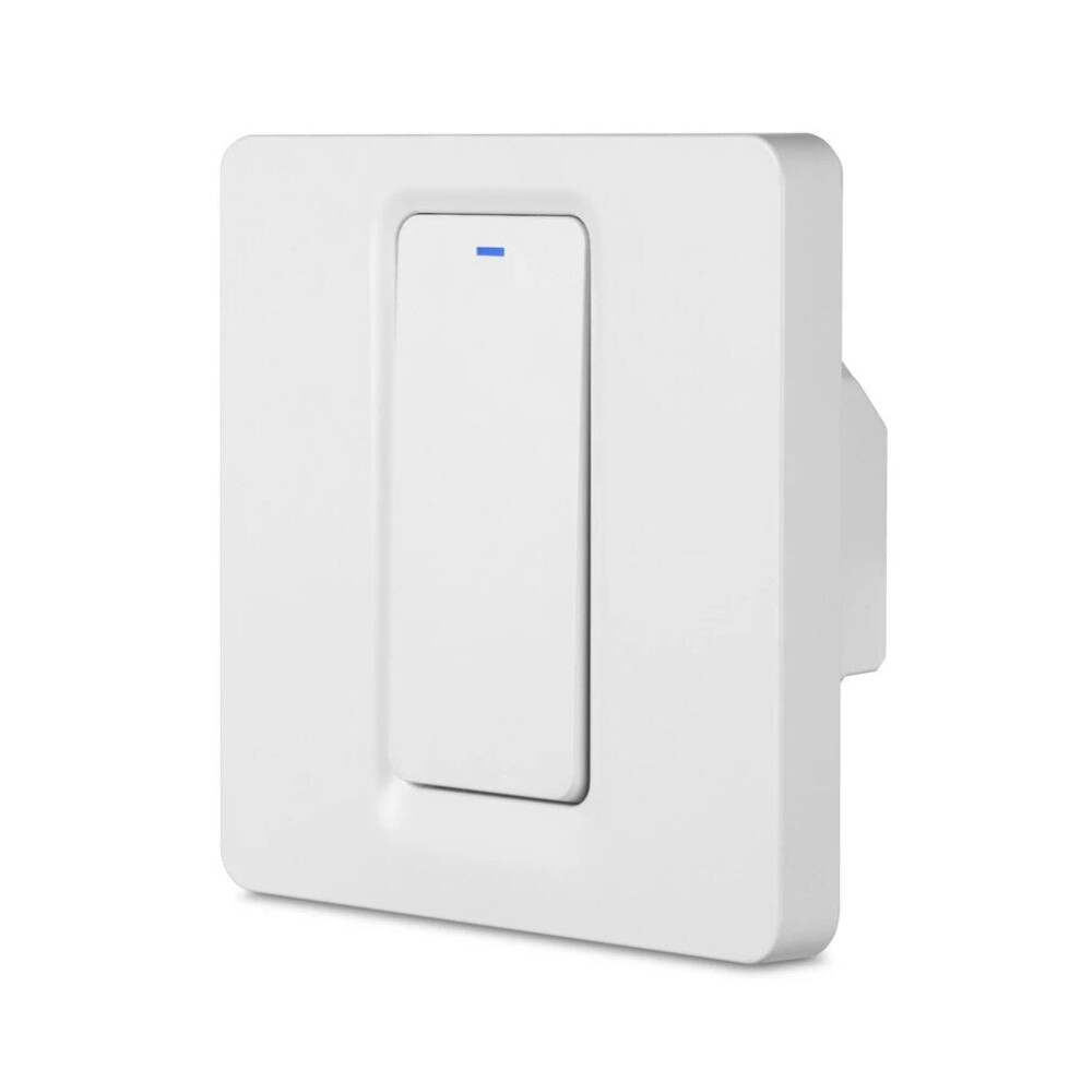 (1 Gang) EU WiFi Smart Switch Press Key Siri Voice Control Neutral Needed 1/2/3 Gang