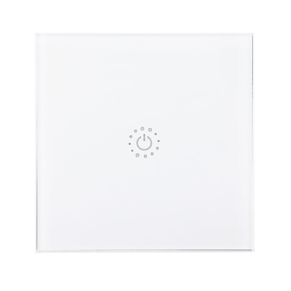 EU 433Mhz 1 Gang Smart WIFI Light Switch Interruptor Touch Wall Power Switch App Remote Control Intellegent Switch Work With Alexa Google Home