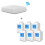 Smart Wireless Gateway HUB+6pcs Thermostat Heater Temperature Controller TRV Thermostatic Radiator Valve Controller 1