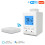 Smart Wireless Gateway HUB+4pcs Thermostat Heater Temperature Controller TRV Thermostatic Radiator Valve Controller 3