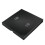 (Black) Wall Touch Remote Control Switch Wireless RF Transmitter Tempered Glass Panel 1 Channel 433MHz 86 1