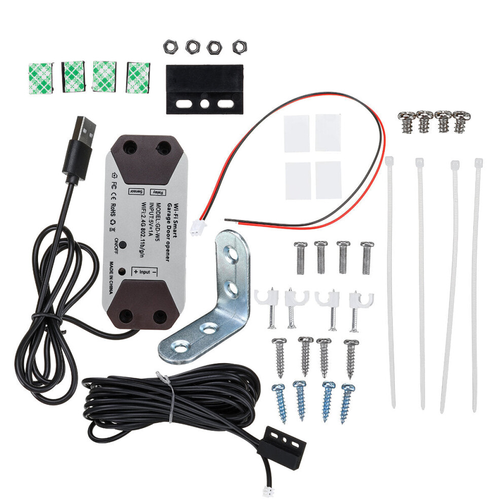 Smart Wifi Switch Garage Door Remote Opener Controller For Alexa Google Amazon 6112212078617