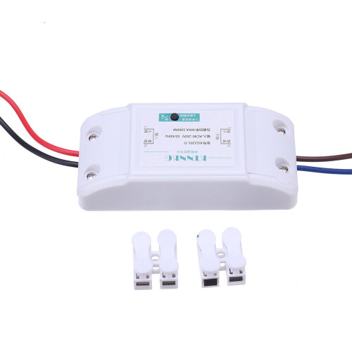Wireless Light Switch Kit For Lamps Fans Appliances 433Mhz RF Receiver Default ON 5pcs 2