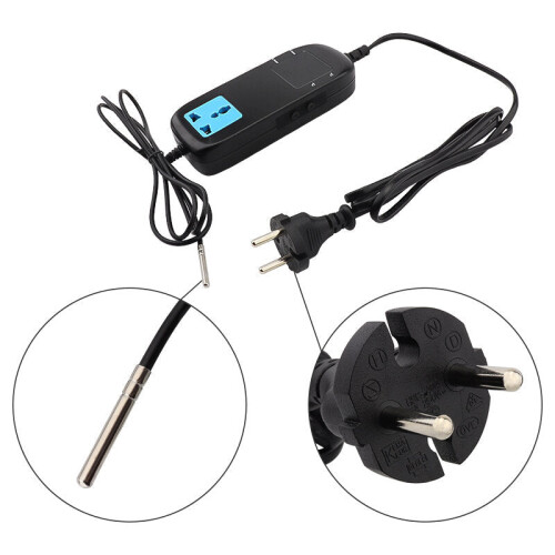 Heating and Cooling Digital Temperature Controller Thermostat,AC 90V-250V Smart Digital Thermostat Regulator Home Brewing Tools 1