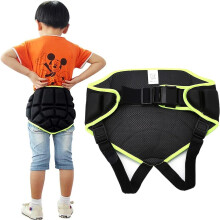Protective Butt Pad, Children Extreme Sports Hip Pad Hockey Ski Snow Boarding Skate Hip Protection Mat Padded Impact Shorts (children Under 12 Years O