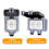 (B) Outdoor Wall Single Double Socket Waterproof Box Dustproof Plug Socket Box 250V 7
