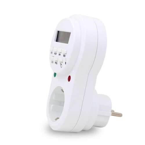 Digital Timer Converter Energy-saving Programmable Timer EU Plug 220V-230V 2