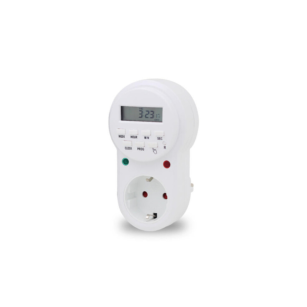 Digital Timer Converter Energy-saving Programmable Timer EU Plug 220V-230V