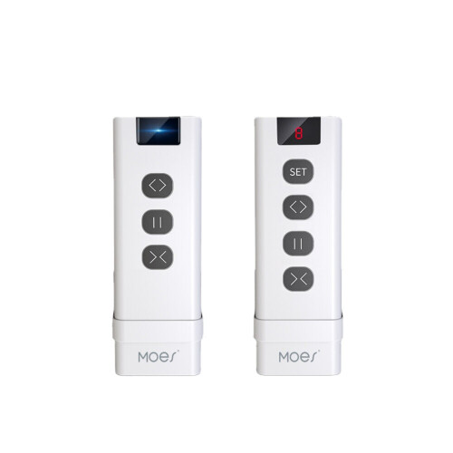 Channel RF433 Remote Control for WiFi Curtain Switch RF Roller Blinds Module Battery Powered Curtain Accessories Emitter 1