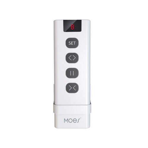 Channel RF433 Remote Control for WiFi Curtain Switch RF Roller Blinds Module Battery Powered Curtain Accessories Emitter 2