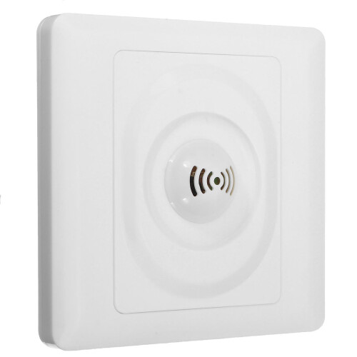 Wall Mount Voice Light Sensor Switch Sound & Light Controlled Delay Switch 250V 2