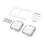Dual 1 Gang WiFi Smart Push Button Switch Tuya Wireless Remote Control Work with Alexa Google Home 1