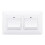 Dual 1 Gang WiFi Smart Push Button Switch Tuya Wireless Remote Control Work with Alexa Google Home 4
