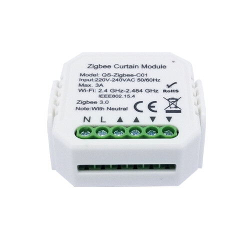 Smart APP Curtain Switch Module Controller Concealed Curtain Switch On-off Device 220-240V 1