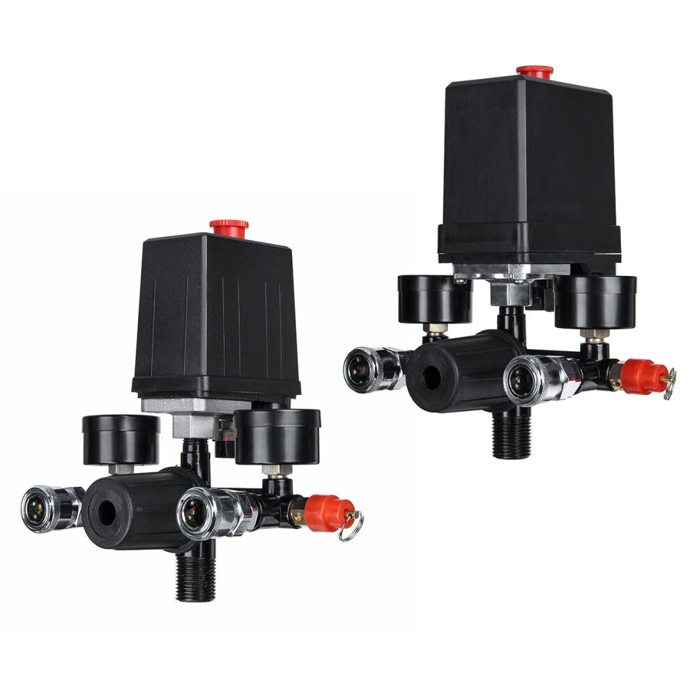 (380V) Air Compressor Pressure Switch Air Valve Manifold Compressor Control Regulator Gauges 220V/380V 6112212065976