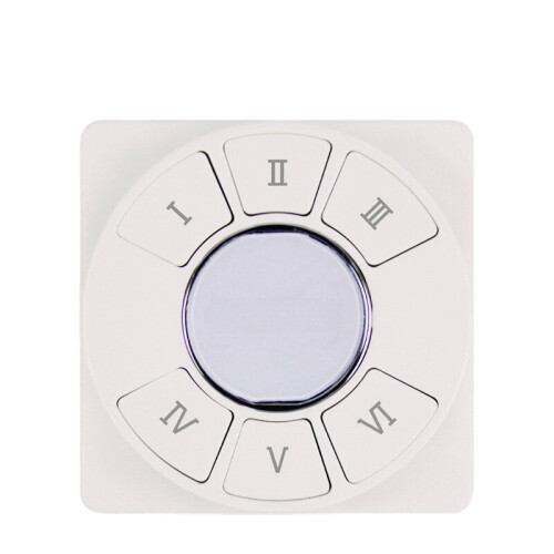 Smart Wireless Switch Wall Remote with Push Button Works with Alexa Google Home 6 Channels 1
