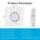 Smart Wireless Switch Wall Remote with Push Button Works with Alexa Google Home 6 Channels 7