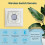 Smart Wireless Switch Wall Remote with Push Button Works with Alexa Google Home 6 Channels 6