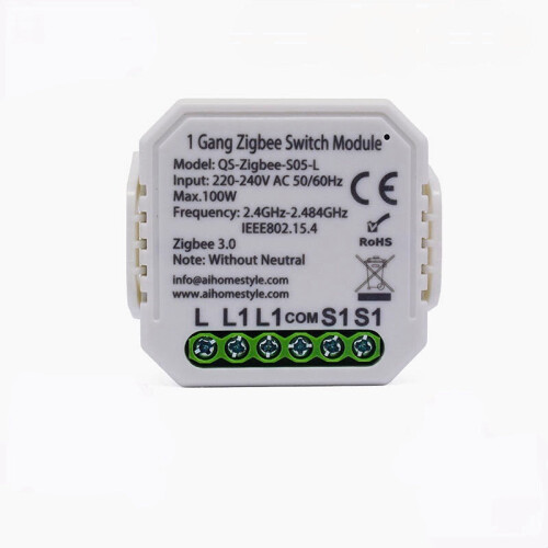 Dimming Switch Smart Home Modification Module without Neutral,220-240V 1