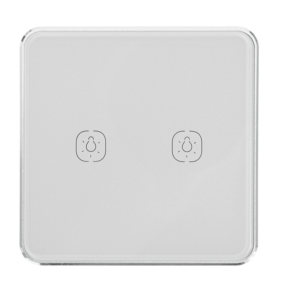 (2Ch) Battery Switch Working With Tuya Hub Touch Switch Sticker App Control 6112211884165