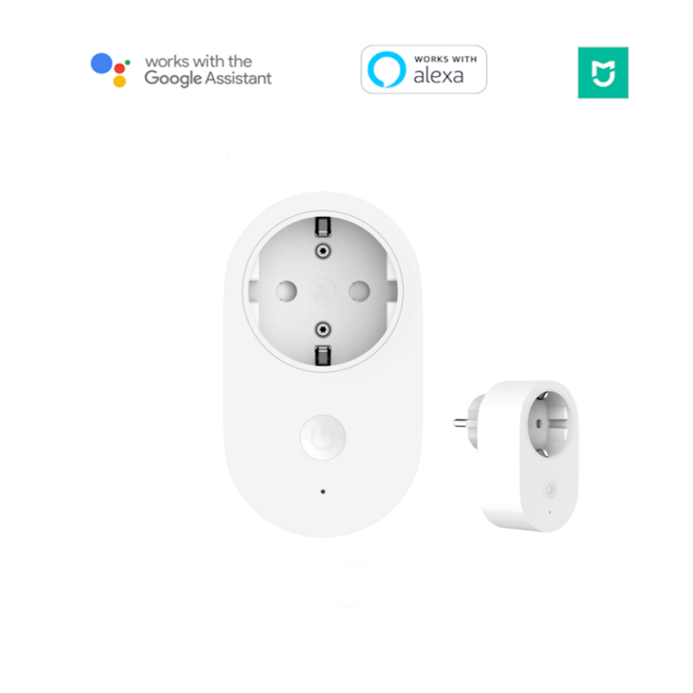 EU Plug Smart WIFI Socket Switch APP Remote Control Works with Google assistant Alexa&Google 16A 3680W