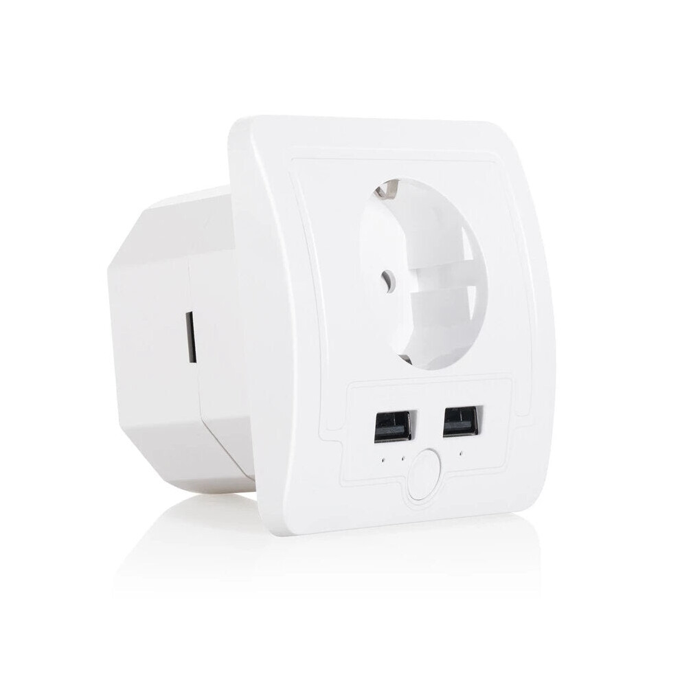 WiFi Smart Wall Socket European Electric Outlet Wireless Remote Control EU Plug Compatible With Amazon Alexa Google Assitant IFTTT