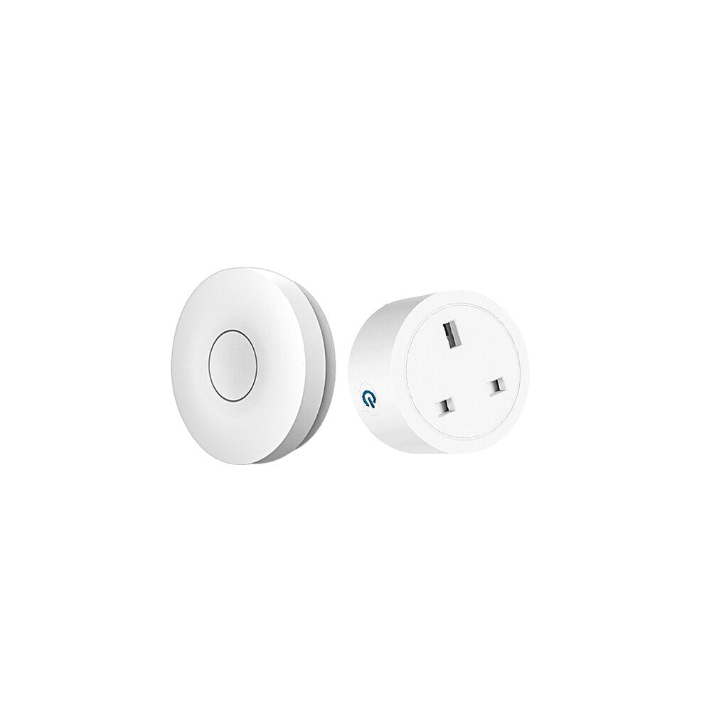 (Uk) Wireless Socket Self-Powered Air Switch Food Residues Garbage Disposal Appliances Fan Tv 10A Remote Control No Drilling No Pipe 6112212082430