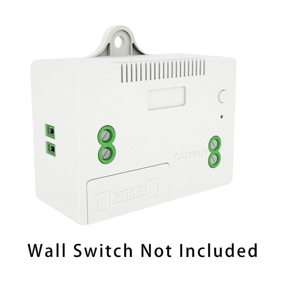 (Only receiver) Wireless Switch No Battery Remote Control Wall Light Switch Self Powered No Wiring Needed Wall Panel Transmitter