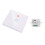 (White, 2 Way 2 Control) Touch Wireless Wall Switch EU Type 86 Smart Switch Wifi Controller Remote/Switch Control for Smart Home Compatible with Alexa Google Smart Home 2