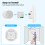 (16A) Smart Wifi Switch Support Two Way Control Voice Remote Control Timing Function Work with Amazon and Google Home,10A 16A 4