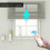 (EU) DIY Smart Motorized Chain Roller Blinds Curtain Shade Shutter Drive Motor Powered By Solar Panel and Charger Bluetooth APP Control 4