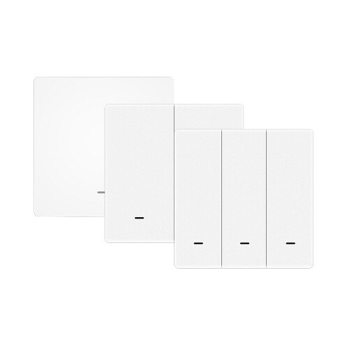 (3Gang - switch) Smart 1/2/3 Gang Scene Switch Key Switch Wireless Mobile Phone Remote Control 1