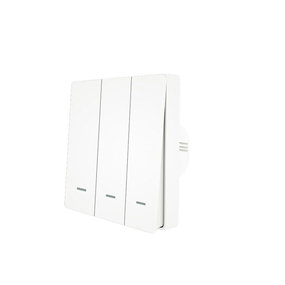 (3Ch) Button Light Switch Tuya Zb Hub Required App Remote Control Work With Alexa Google Home 3.0 Push 6112212079928