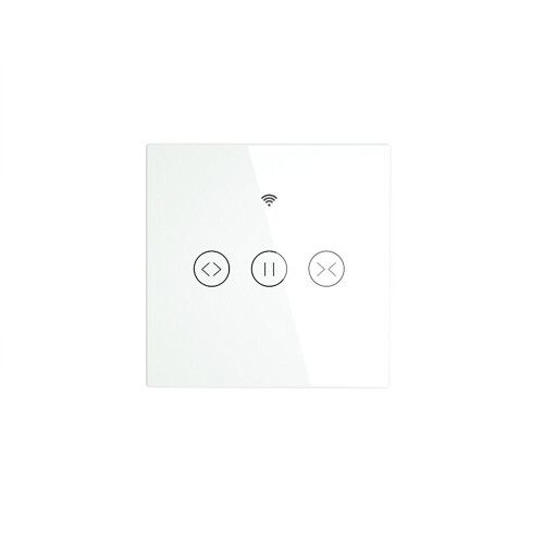 WiFi Smart Touch Curtain Blinds Roller Shutter Switch With RF Remote Controller Tuya App Remote Control Work with Alexa Google Home 2