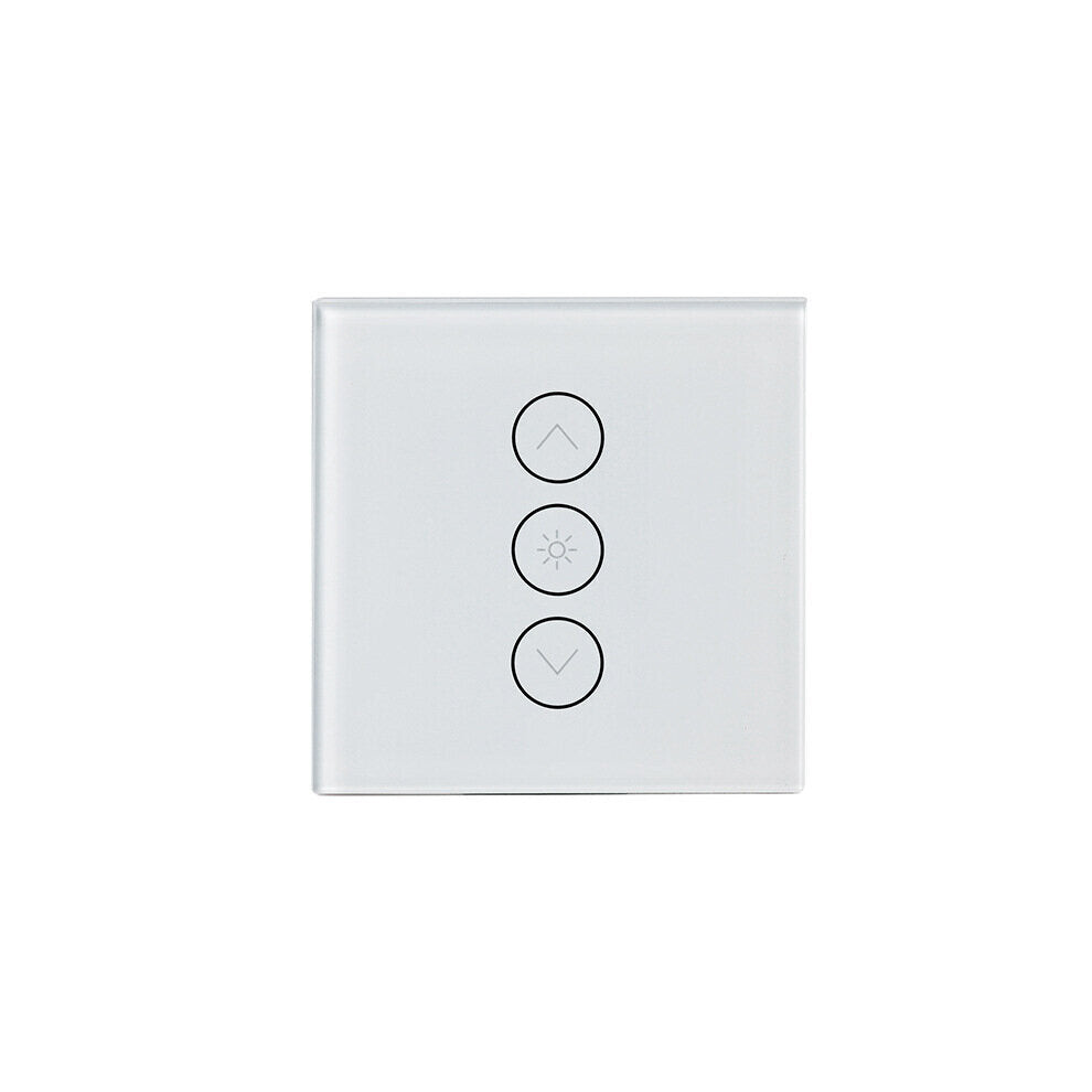 (White) Smart Home Stepless Dimmer Switch EU Standard Mobile Phone Remote Control Work with Amazon Alexa Google Home 240V