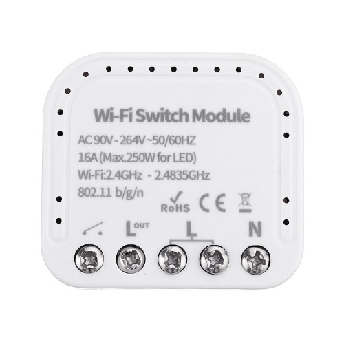 (Type 1) WiFi 2 Way Switch Independently Controls Smart Switch Support Alexa Google Home 2
