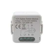 Smart 1 Way Switch On-off Device APP Mobile Phone Voice Control Modification Module