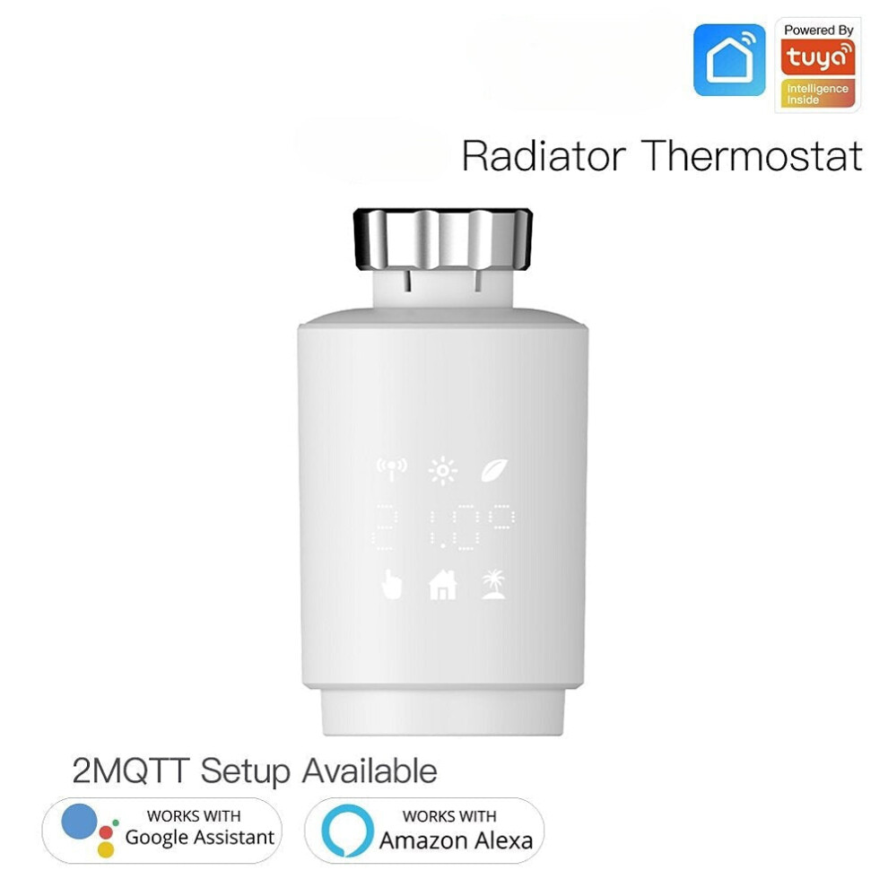 Smart Home Radiator Valve Switch App Remote Control Temperature Adjustment Voice Control Works with Alexa Google Home