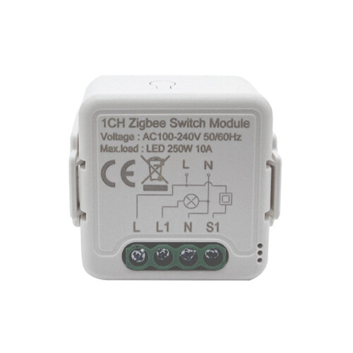 Smart 1 Way Switch On-off Device APP Mobile Phone Voice Control Modification Module 1