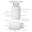Smart Home Radiator Valve Switch App Remote Control Temperature Adjustment Voice Control Works with Alexa Google Home 7
