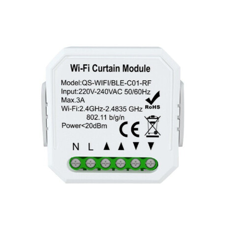 WIFI Curtain On-off Device RF Radio Frequency Voice Control Timing Function Intelligent Switch Module 1