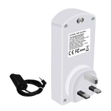 (UK Plug) WIFI Thermostat Wireless Temperature Humidity Thermostat Smart Module APP Remote Control Timing Switch Socket Monitor Work with eWeLink App