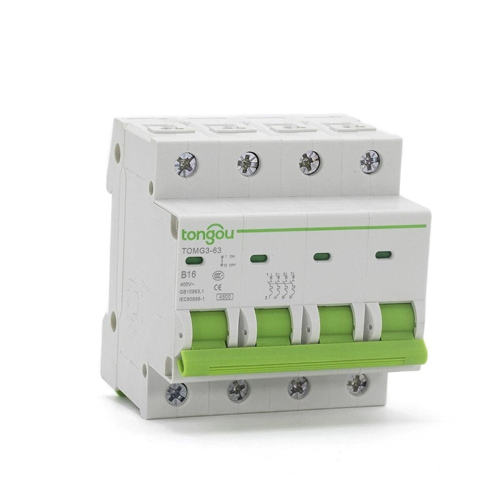 (10A) DIN Rail Miniature Circuit Breaker 110V/230V/400V 4.5KA Type B