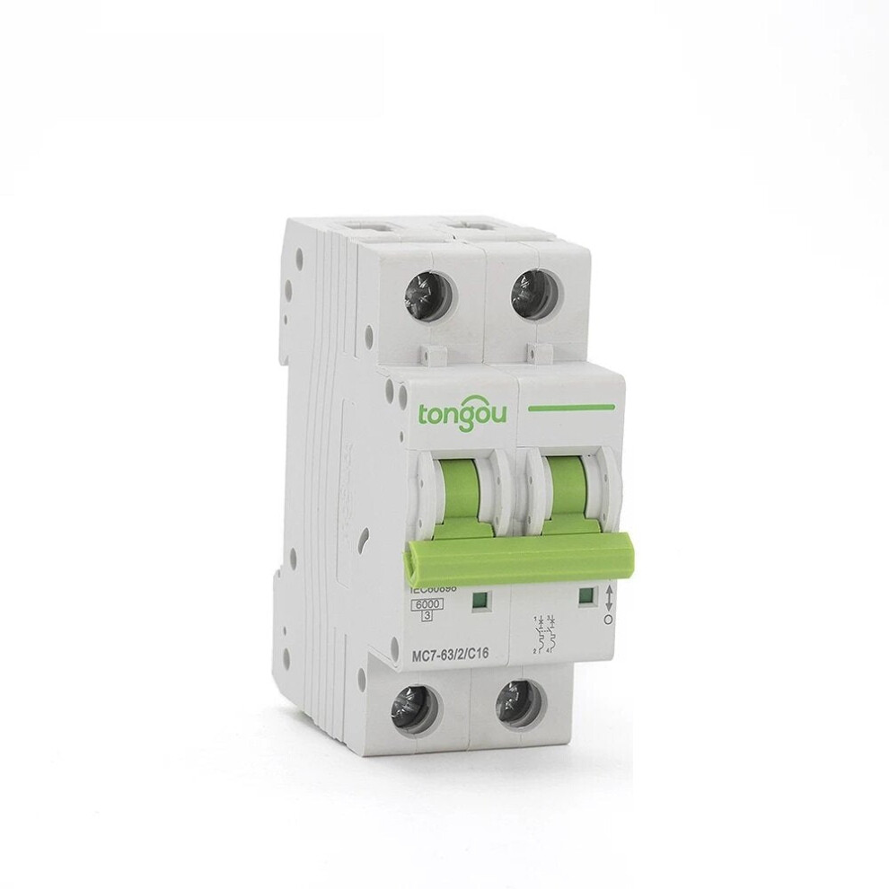 (3A) Mcb Curve C Miniature Circuit Breaker 110V/220V/400V 50/60Hz 2Poles 6112211881423