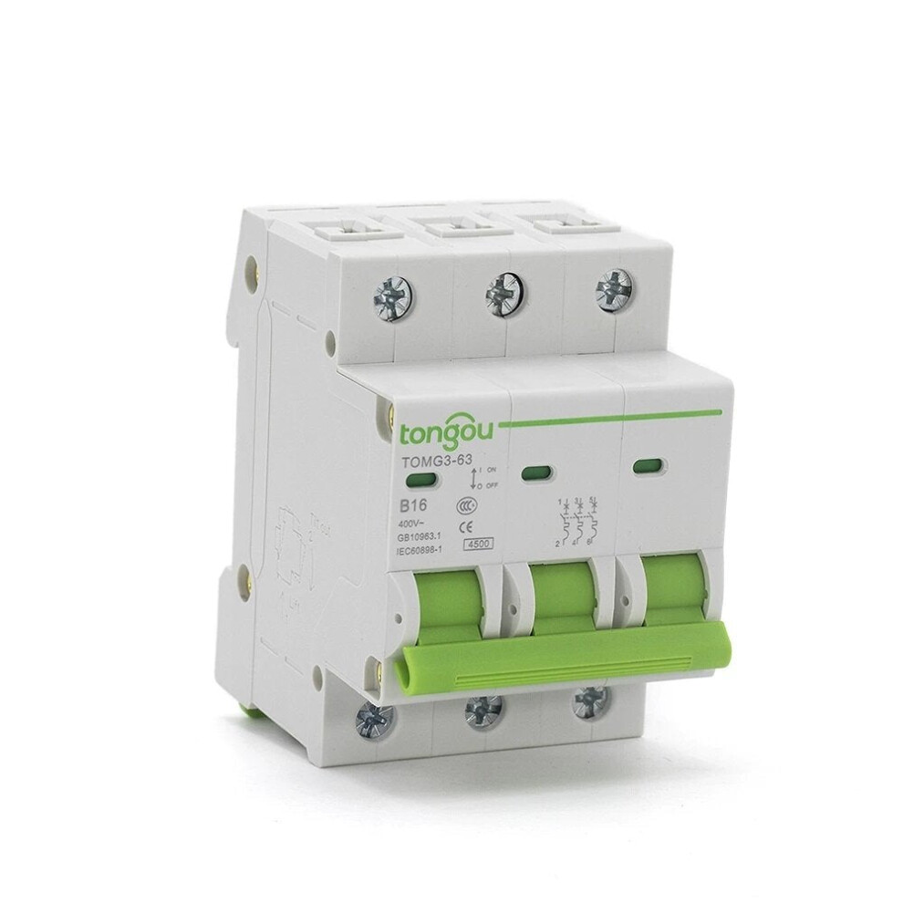 (63A) Miniature Circuit Breaker Overcurrent Protection 110V/230V/400V 4.5Ka Mcb Curve B Type 6112211882031